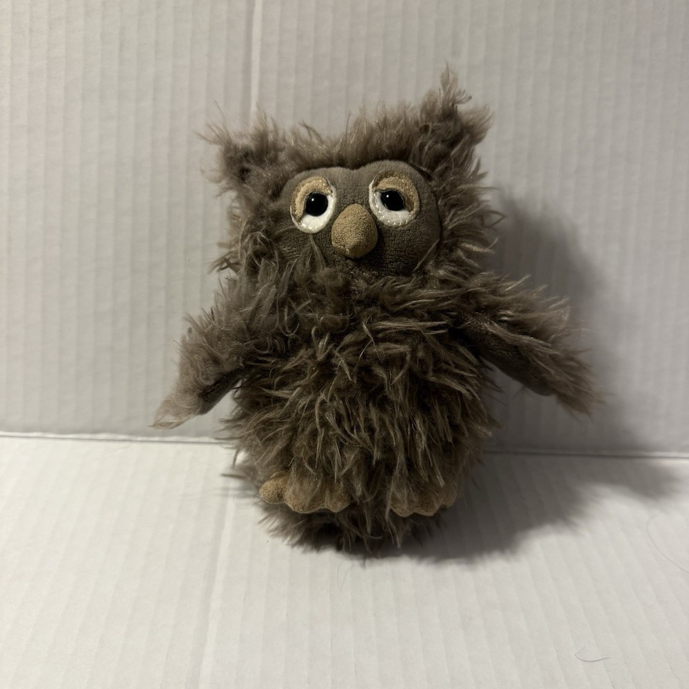 Jellycat Small Bonbon Owl & Tags Brown Little Cute Soft Plush Toy Bird of Prey